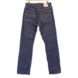 Levis 501 Premium Denim Jeans Mens 29x30 Button Fly Straight Leg Big E